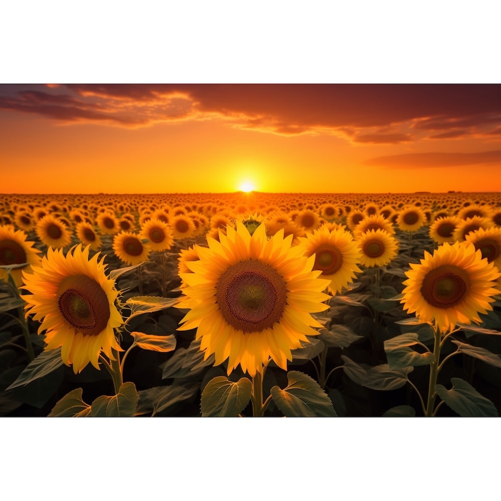 Sunflower Sunset canvas