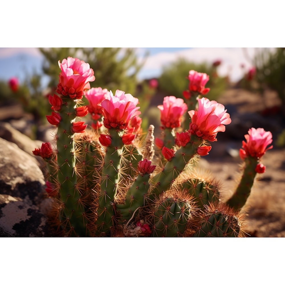 Aesthetic Cactus canvas