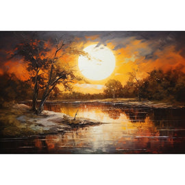 Warm Landscape Canvas