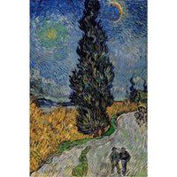Thumbnail for Van Gogh Cypress Tree Canvas