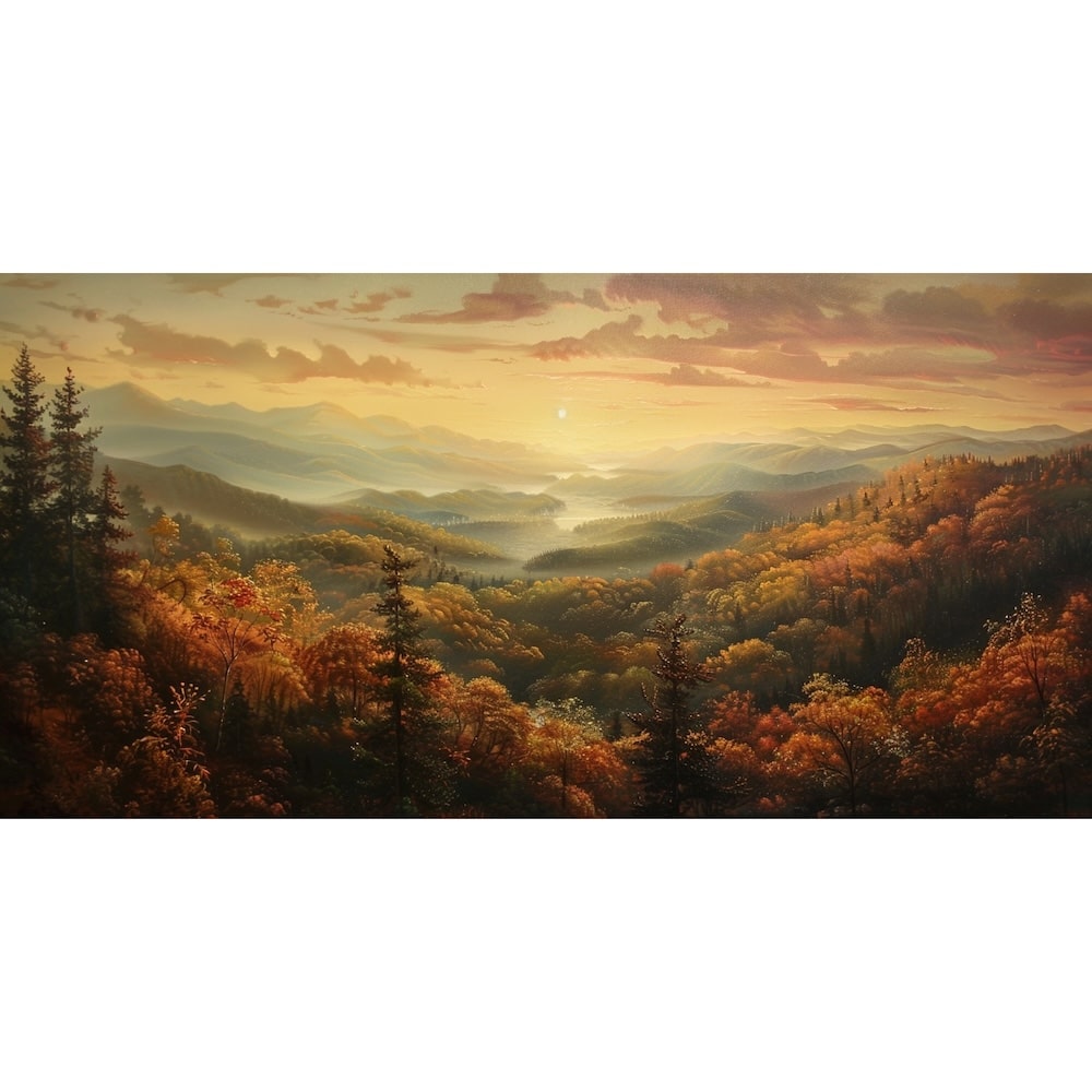 Long Narrow Landscape Canvas