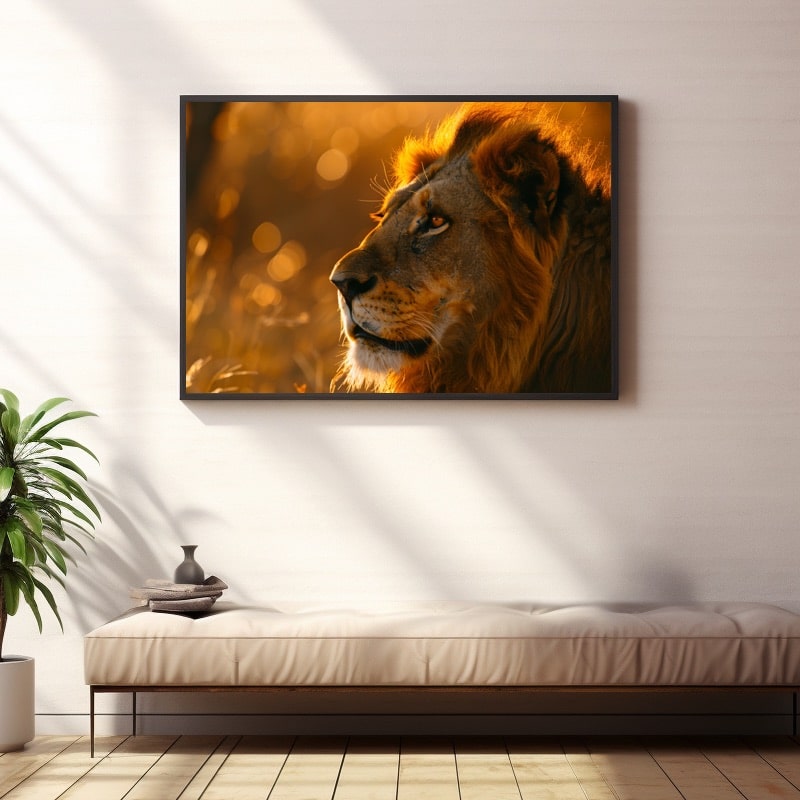 Painting of a Lion