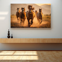 Thumbnail for Running Horses Canvas