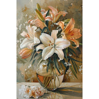 Thumbnail for Flower Vase Painting Canvas
