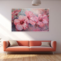 Thumbnail for Pink Flower Oil Painting