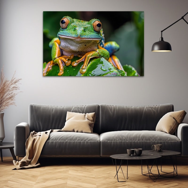 Frog Canvas Print