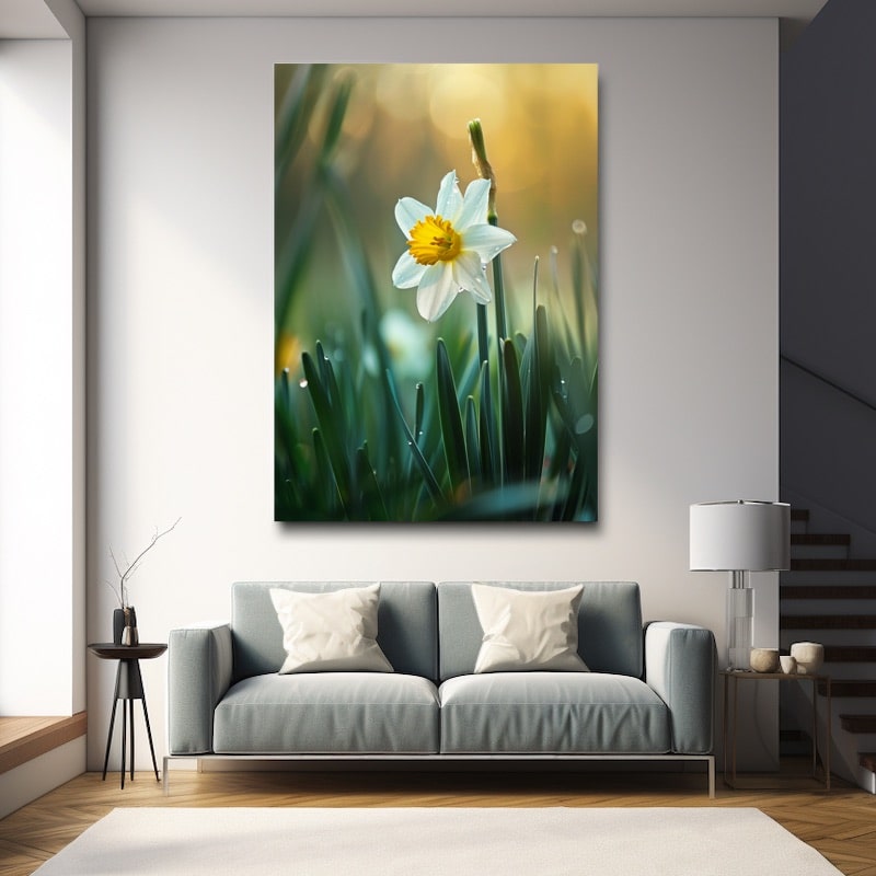 Daffodil Flower Painting