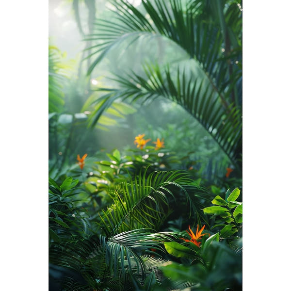 Green Jungle Canvas