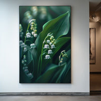 Thumbnail for Green Flower Canvas Print