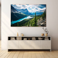 Thumbnail for Mountain Scenery Painting