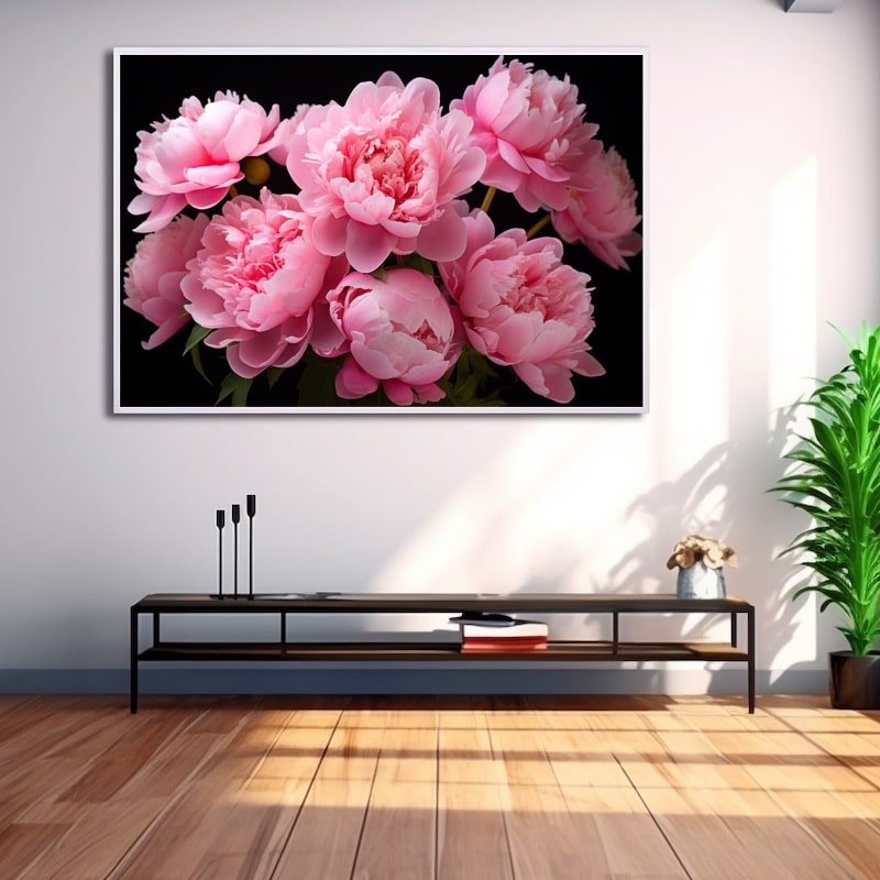 Peony Canvas