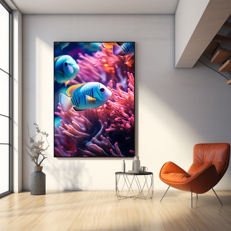 Tropical Fish Canvas