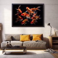 Thumbnail for Goldfish Canvas Painting