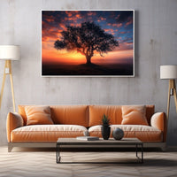 Thumbnail for Tree Silhouette Canvas