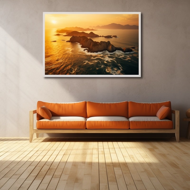 Island Sunset Painting