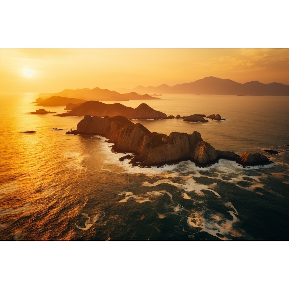 Island Sunset Canvas