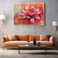 Thumbnail for Flower Painting Oil Pastel