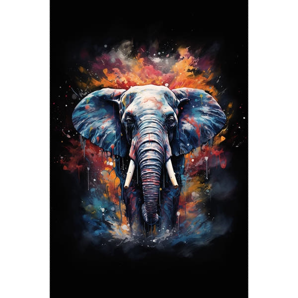 Elephant Canvas Wall Art