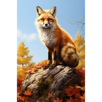 Thumbnail for Fox Painting Art