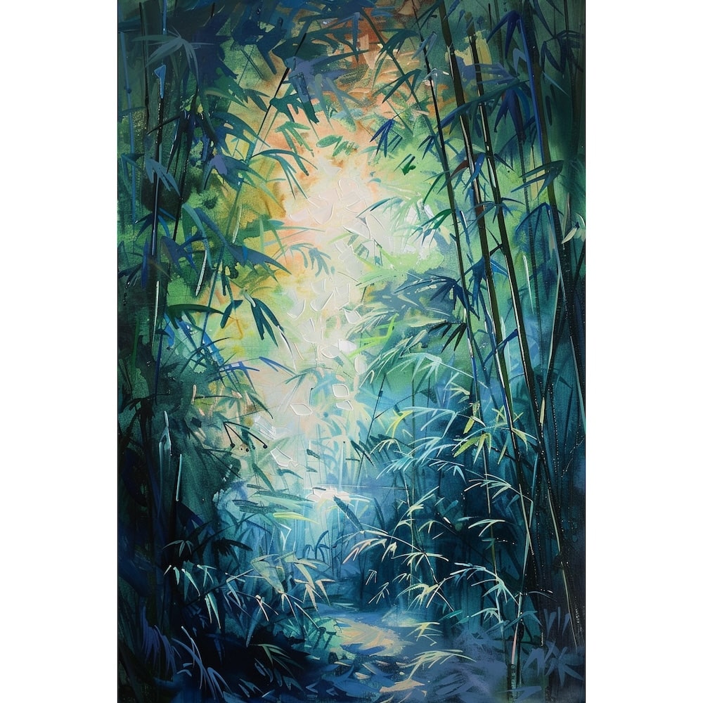 Bamboo Wall Canvas