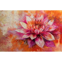 Thumbnail for Flower Canvas Oil Pastel