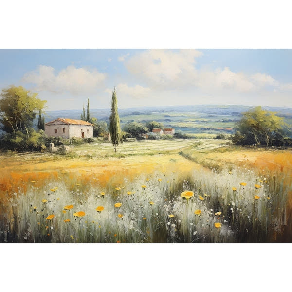 Canvas of Italian Countryside