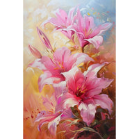 Thumbnail for Pink Flower Painting Art