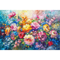 Thumbnail for Acrylic Canvas Flowers on Canvas