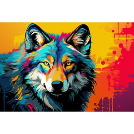 Wolf Digital Canvas