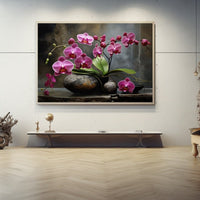 Thumbnail for Orchid Canvas Painting