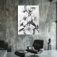 Thumbnail for Flower Drawing on Canvas