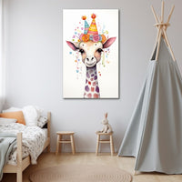 Thumbnail for Giraffe School Painting