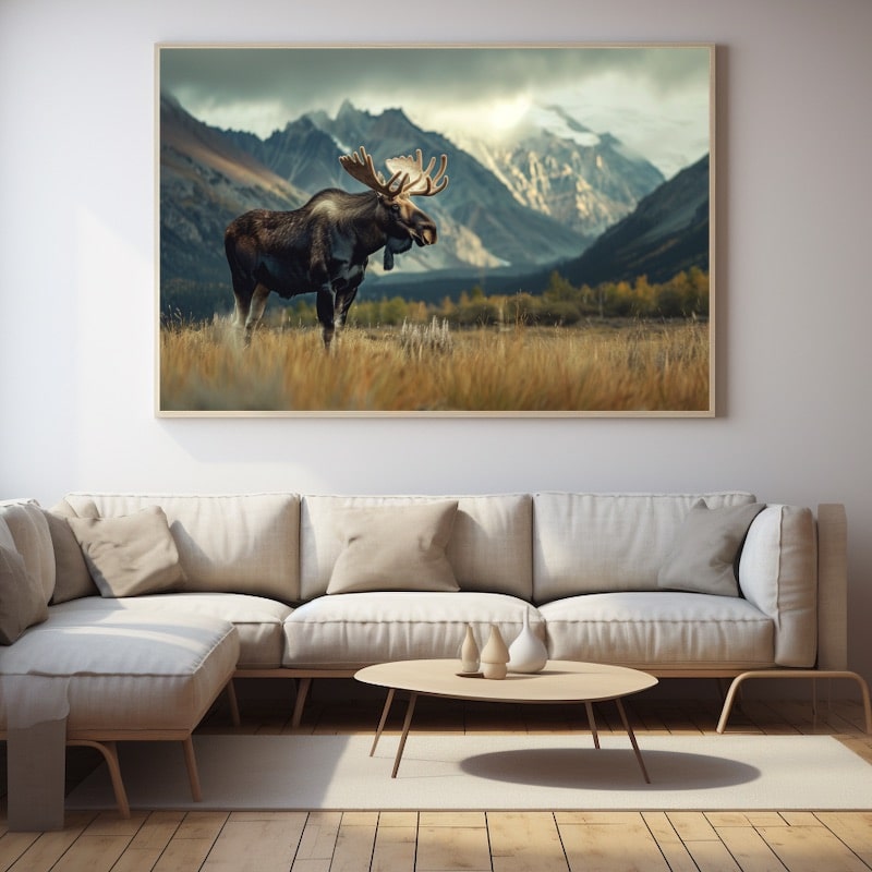 Elk Painting