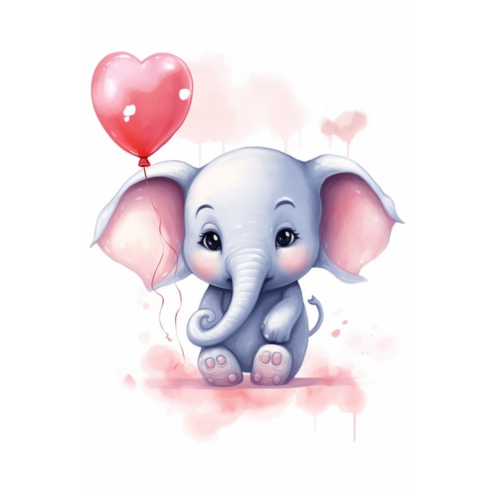 Elephant Painting for Nursery