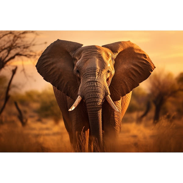 Elephant Canvas Print