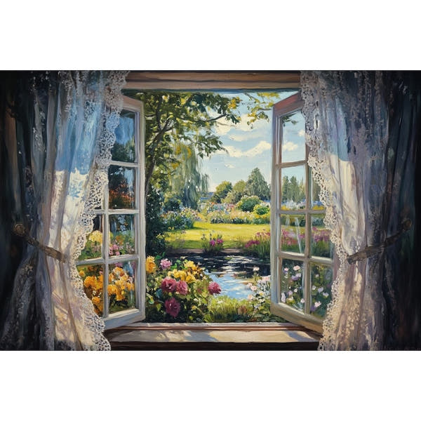 Garden Window Canvas