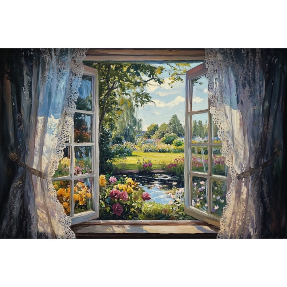 Garden Window Canvas
