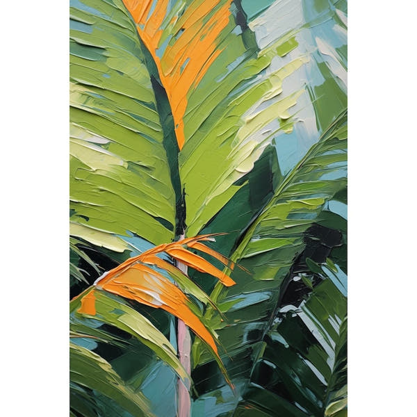 Palm Leaf Acrylic canvas