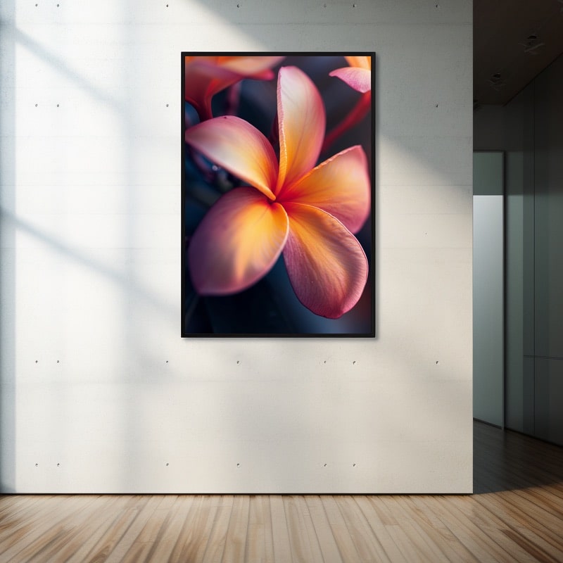 Frangipani Flower Painting