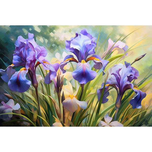 Iris Flower canvas