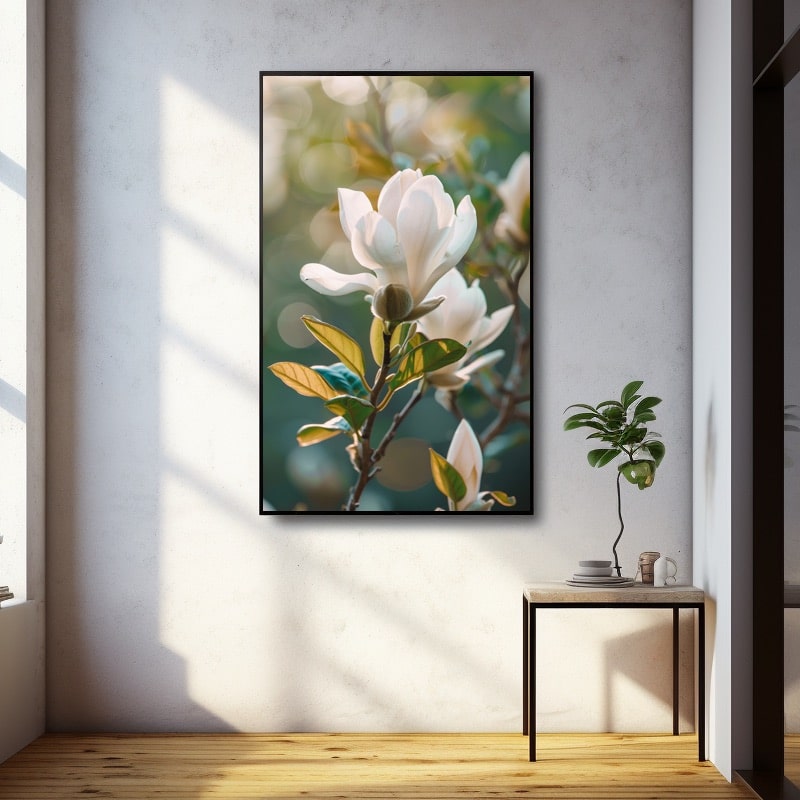 Magnolia Flower Painting