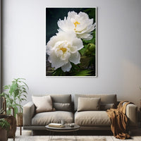 Thumbnail for Peony Canvas Wall Art