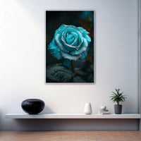 Thumbnail for Turquoise Flower Painting