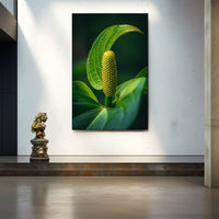 Thumbnail for Green Flower Canvas