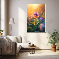 Thumbnail for Purple Flower Painting
