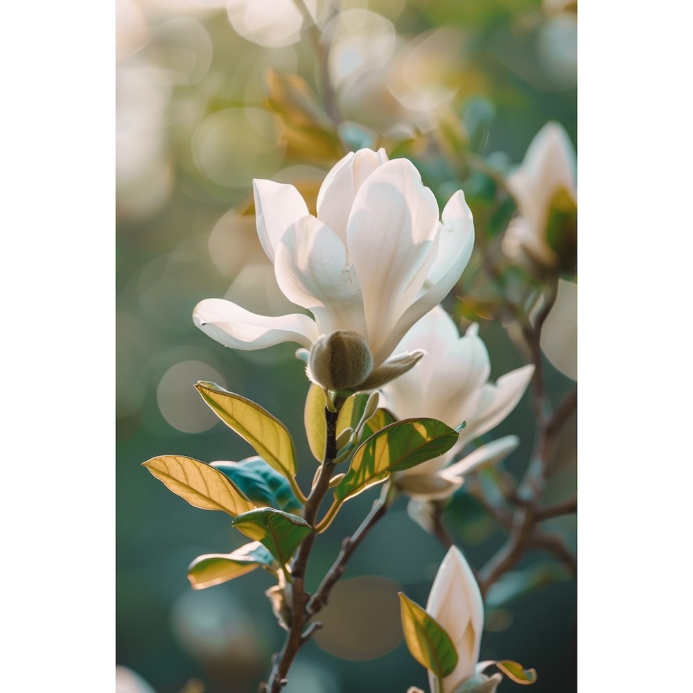 Magnolia Flower Canvas