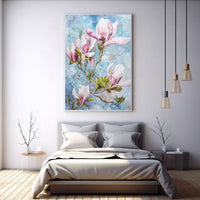 Thumbnail for Pink Flower Watercolor Painting