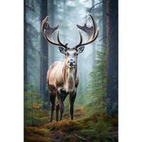 Thumbnail for Deer in Forest Canvas