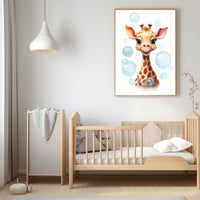 Thumbnail for Giraffe Baby Bedroom Painting