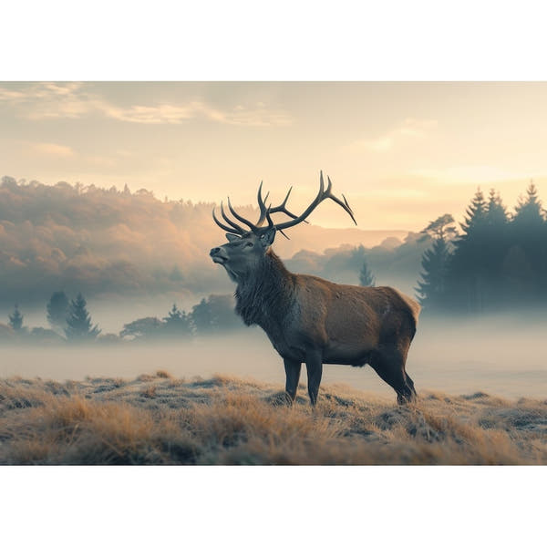 Large Deer Canvas